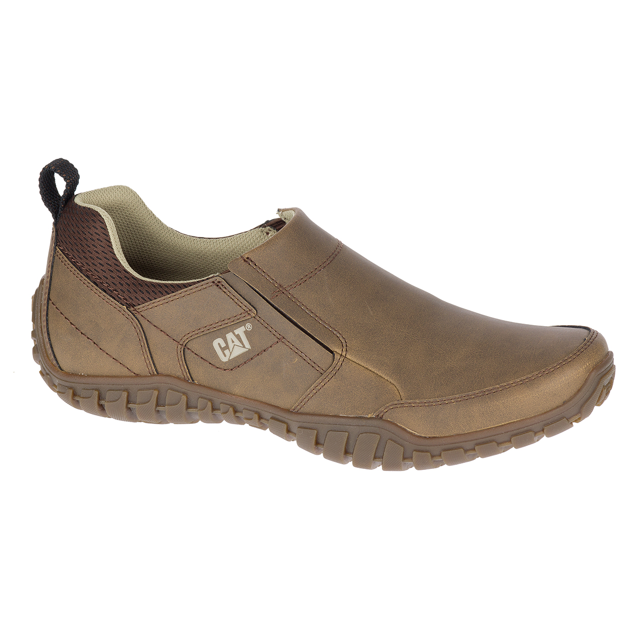 Caterpillar Opine Philippines - Mens Slip On Shoes - Dark Beige 39670XAJV